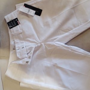NY&Co white straight leg pants
